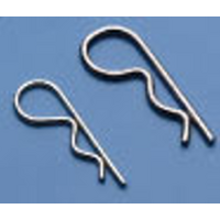 Dubro 2256 Body Klips (Small) 25.4Mm X 1.04Mm (8 Pcs/Pack)