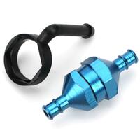 (Discontinued Dbr833) Dubro 2306 In-Line Fuel Filter (Blue) (1 Pcs Per Pack)(Discontinued)