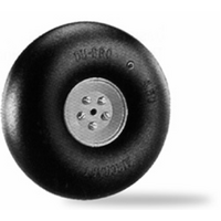 DUBRO 400RV 4IN DIA BIG WHEELS (1 PAIR PER CARD)