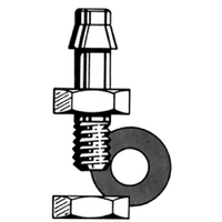 Dubro 540 10-32 Pressure Fitting (1 Pc Per Pack)