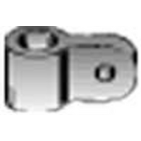 Dubro 557 3/32In E/Z Adjust Horn Bracket (1 Pc Per Pack)
