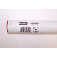 Dubro 891 48In (1220Mm) .093 Rod 4-40 Thread (24 Pc Per Tube)