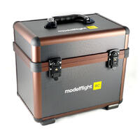 Model Flight Aluminium Double Stand Up Transmitter Case