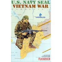 DRAGON 1/16 US NAVY SEAL VIETNAM WAR PLASTIC MODEL KIT