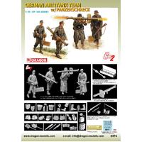 DRAGON 1/35 GERMAN ANTITANK TEAM W/PANZERSCHRECK PLASTIC MODEL KIT
