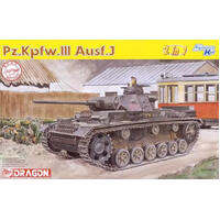 DRAGON 1/35 PZ.KPFW.III AUSF.J PLASTIC MODEL KIT