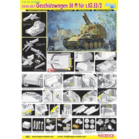 DRAGON 1/35 SD.KFZ.138/1 GESCHUTZWAGEN 38 M FUR S.IG.33/2 PLASTIC MODEL KIT [6429]