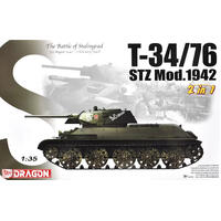 Dragon 1/35 T-34/76 Stz Mod.1942 Plastic Model Kit