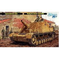 DRAGON 1/35 SD.KFZ.166 STU.PZ.IV "BRUMMBAR" MID PRODUCTION PLASTIC MODEL KIT