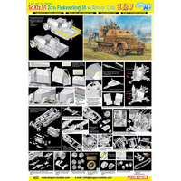 Dragon 1/35 Sd.Kfz.7/1 2Cm Flakvierling 38 W/Armor Cab [6533]