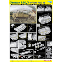 DRAGON 1/35 RSO/03 W/5CM PAK 38 PLASTIC MODEL KIT [6684]