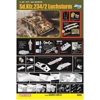 DRAGON 1/35 SD.KFZ.234/2 LUCHSTURM PLASTIC MODEL KIT