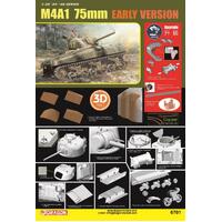 DRAGON 1/35 M4A1 EARLY PRODUCTION PLASTIC MODEL KIT