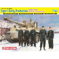 Dragon 1/35 Sd.Kfz.181 Pz.Kpfw.Vi Ausf.E Tiger I Early Production (Michael Wittmann) [6730]