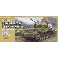 DRAGON 1/35 FLAK 43 FLAKPANZER IV "OSTWIND" W/ZIMMERIT [6746]