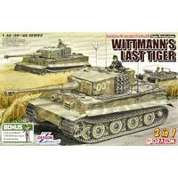 Dragon 1/35 Wittmann'S Last Tiger Plastic Model Kit [6800]