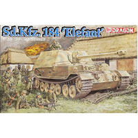 Dragon 1/35 Sd.Kfz. 184 Elefant (2 In 1) Plastic Model Kit [6871]