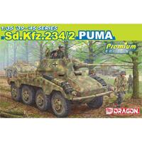 DRAGON 1/35 SD.KFZ.234/2 PUMA (PREMIUM) PLASTIC MODEL KIT [6943]