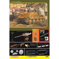DRAGON 1/35 HETZER COMMAND VERSION PLASTIC MODEL KIT