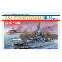 Dragon 1/700 U.S.S. Pennsylvania Bb-38 1944 Plastic Model Kit