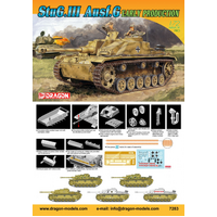 DRAGON 1/72 STUG.III AUSF.G EARLY PRODUCTION PLASTIC MODEL KIT