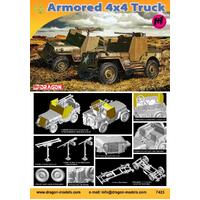 Dragon 1/72 1/4 Ton 4X4 Jeep Armoured [7423]