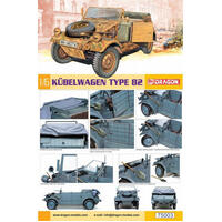 Dragon 1/6 Kubelwagen [75003] Plastic Model Kit
