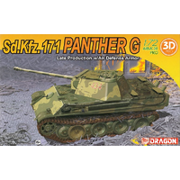DRAGON 1/72 PANTHER G LATE PRODUCTION W/AIR DEFENSE ARMOR PLASTIC MODEL KIT [7696]