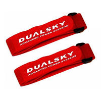 DUALSKY BATTERY STRAP, 380MM, 2PCS