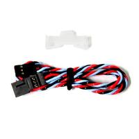 DUALSKY 450MM TWISTED HEAVY DUTY SERVO EXTENSION LEAD