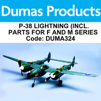 Dumas 324 P-38 Lightning (Incl. Parts For F And M Series) 30 Inch Wingspan