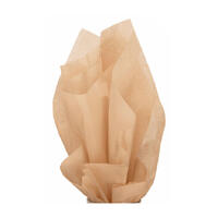 Dumas 59-185K Tan Tissue Paper (20 Sheets) 20 X 30 Inch