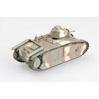 Easy Model 1/72 Char B1 2002,France Saumur Museum Assembled Model [36160]