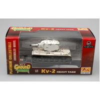 Easy Model 1/72 Kv-2 - Russian Army (White) Assembled Model [36283]