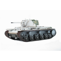 Easy Model 1/72 Russian Kv-1 Model 1942 Heavy Tank ( White / Oliver Green) Assembled Model [36291]