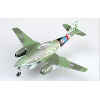 Easy Model 1/72 Me262 Messerschmitt A-1A "Yellow 7" Captured By Uk Lubeca Assembled Model [36367]