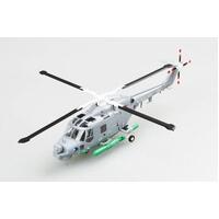 EASY MODEL 1/72 HELICOPTER - SUPER LYNX, ROYAL NAVY, NO 410 "BLUE RHINO" ASSEMBLED MODEL [36930]