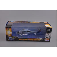 EASY MODEL 1/72 HELICOPTER - SH-60B SEAHAWK, HSL-47 SABERHAWKS ASSEMBLED MODEL [37089]