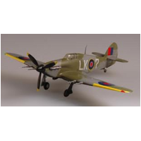 Easy Model 1/72 Hurricane Mkii 87 Squadron 1942 Assembled Model [37241]