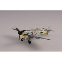 EASY MODEL 1/72 BF109G-2 MESSERSCHMITT III/JG53 1943 TUNISIA ASSEMBLED MODEL [37252]