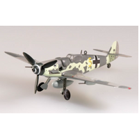 Easy Model 1/72 Bf109G-6 Messerschmitt Jg53 1945 Germany Assembled Model [37258]