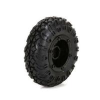 ECX FRONT/REAR PREMOUNT TYRE 1/24 4WD TEMPER - ECX40005