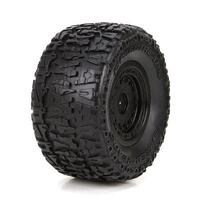 ECX FRONT/REAR PREMOUNT TIRE, 1/18 4WD RUCKUS (2)