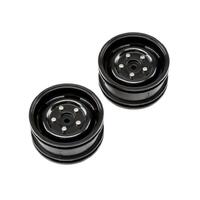 ECX 1.9 WHEEL (2) BLACK 1.9 BARRAGE - ECX41004