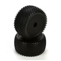 ECX BOOST TIRE, PREMOUNT, REAR, BLACK WHEEL (2) - ECX43003