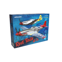 EDUARD 1/48 RED TAILS & CO. DUAL COMBO PLASTIC MODEL KIT [11159]