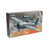 EDUARD 1/48 MIDWAY DUAL COMBO LIMITED EDITION PLASTIC MODEL KIT [11166]