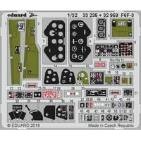Eduard 1/32 F6F-3 Photo Etched Parts