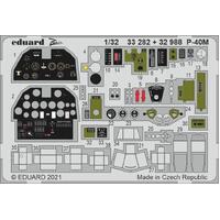 EDUARD 1/32 P-40M PHOTO ETCHED PARTS