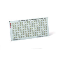 Eduard 1/350 Royal Navy Watertight Doors Wwii Space 3D Decals [3Dl53011]